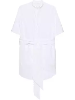 Платье-рубашка Daria из поплина SA SU PHI, белый