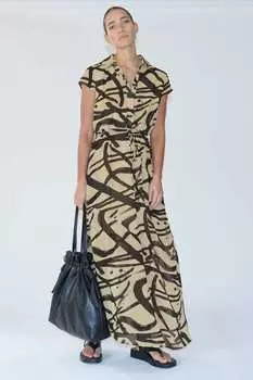 Платье-Рубашка Destiny с поясом Religion, черный