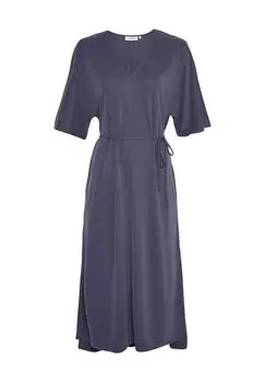 Платье-рубашка, длинное, V-образный вырез, женское MSCH COPENHAGEN, цвет Overture