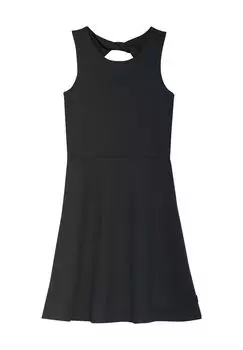 Платье-рубашка, длиной до колена, с узлом, детское GARCIA, темно-серый