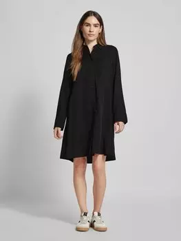 Платье-рубашка длиной до колена с полной планкой на пуговицах Marc O'Polo, черный