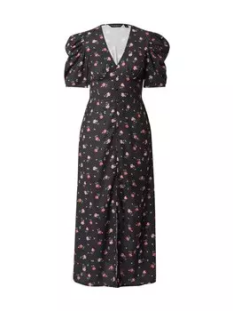 Платье-рубашка Dorothy Perkins, черный