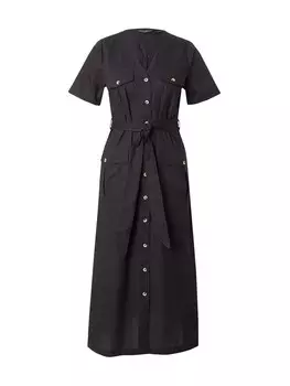 Платье рубашка Dorothy Perkins Shirt Dress, черный