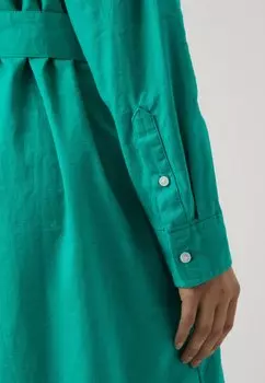 Платье-рубашка Dress GAP, просто зеленое
