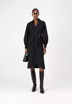 Платье-рубашка DRESS KARL LAGERFELD, черный