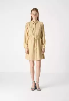 Платье-рубашка EDITED, бежевый