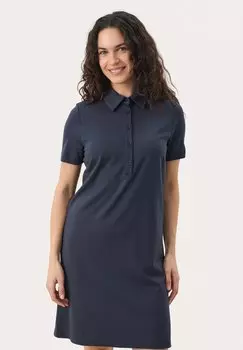Платье-рубашка ELIVIA Part Two, темно-синий