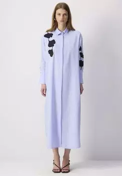 Платье-рубашка EMBROIDERY DETAILED Touch Priv, синий