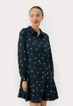 Платье-рубашка ESILYA Part Two, темно-синий