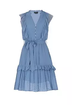 Платье рубашка faina Shirt Dress, светло-синий