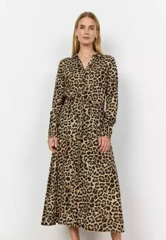 Платье-рубашка FLAVIA Soyaconcept, черный