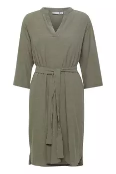 Платье рубашка Fransa Shirt Dress, зеленый