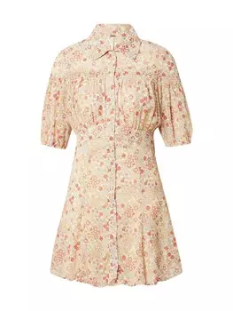 Платье-рубашка Free People BONNIE, желтый