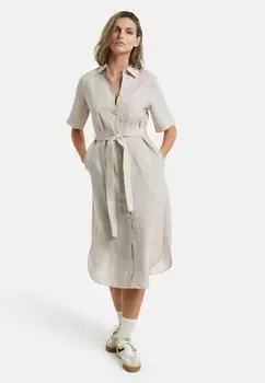 Платье-рубашка GANT, песочный