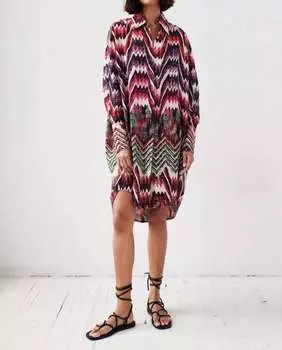 Платье-рубашка Grazia в цвете Calvi Pink CHUFY