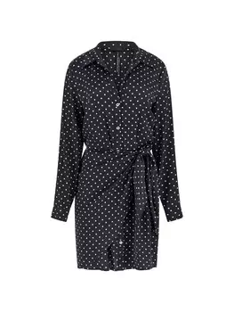 Платье рубашка GUESS Shirt Dress, черный