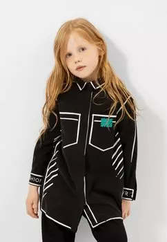 Платье-рубашка Gulliver, черное