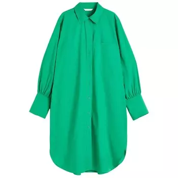 Платье-рубашка H&amp;M, зеленый