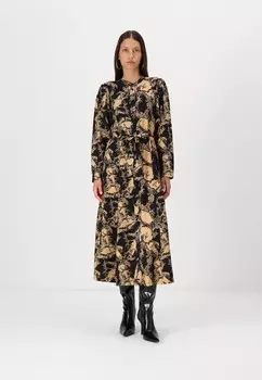 Платье-рубашка ICHI, песочный