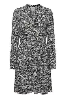 Платье-рубашка Ichi VERA, черный