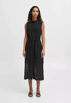 Платье-рубашка IHMARILA ICHI, черный