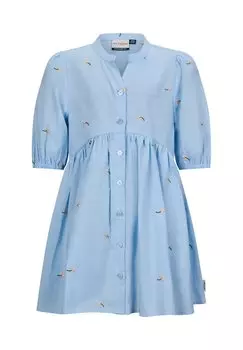 Платье-рубашка INEZ Retour Jeans, серый