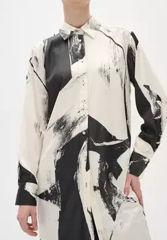 Платье-рубашка InWear, черный