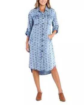 Платье-рубашка из денима All Good Billy T, синий