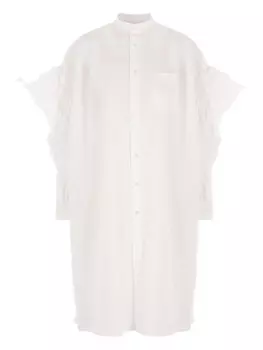 Платье-рубашка из хлопка Comme des Garons TAO, белый