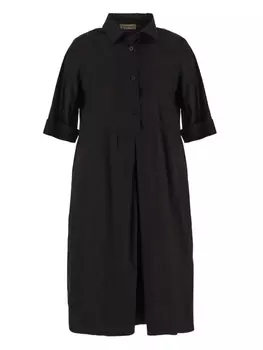 Платье-рубашка из хлопка Gentry Portofino, черный