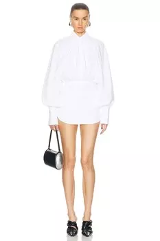 Платье-рубашка из поплина Monot, белый