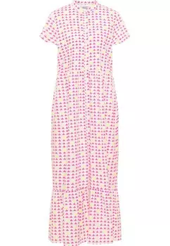 Платье-рубашка IZIA, розовый
