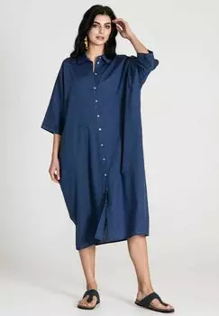 Платье-рубашка Jascha Stockholm, темно-синий