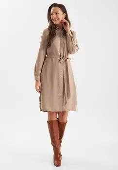Платье-рубашка JOPLIN Jascha Stockholm, серо-коричневый