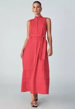 Платье-рубашка JUSTICE WILLA, красный