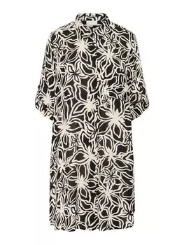 Платье-рубашка Kaffe Hildur, черный