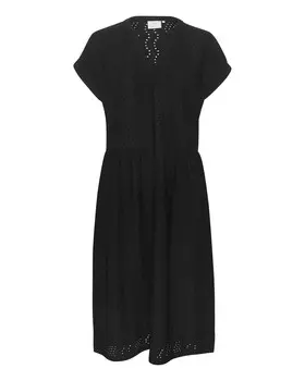 Платье рубашка Kaffe Shirt Dress Rachel, черный