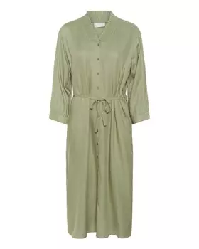 Платье-рубашка Kaffe, зеленый