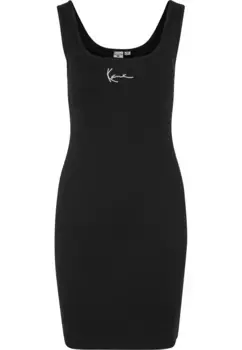 Платье-рубашка Karl Kani " Karl Kani Women's KW-DS011-001-01 Small Signature Rib Dress" (1 шт.), черный