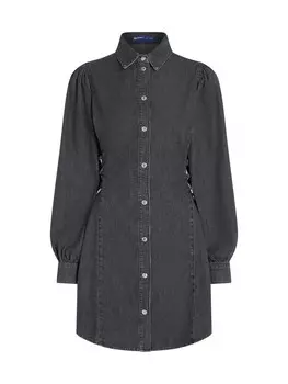 Платье рубашка KARL LAGERFELD JEANS Shirt Dress, черный