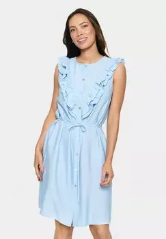 Платье-рубашка KLAUDIA Saint Tropez, синий