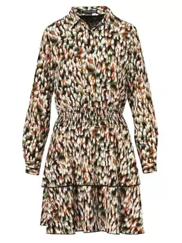 Платье рубашка KOROSHI Shirt Dress, разноцветный