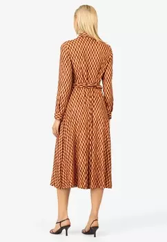 Платье-рубашка Kraimod, коричневый