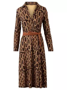 Платье-рубашка Kraimod, коричневый