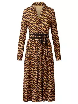 Платье-рубашка Kraimod, коричневый