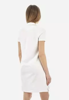 Платье-рубашка La Martina, кремовый