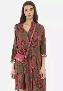 Платье-рубашка La Martina, зеленый