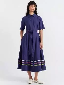 Платье -рубашка la mer Chinti & Parker, цвет Admiral Blue