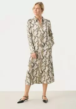 Платье-рубашка LAMIYA Part Two, светло-коричневый