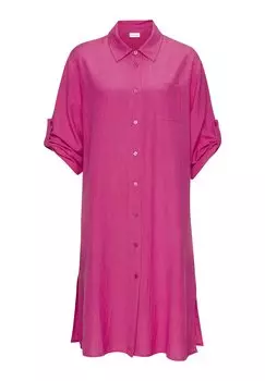 Платье-рубашка LASCANA, розовый